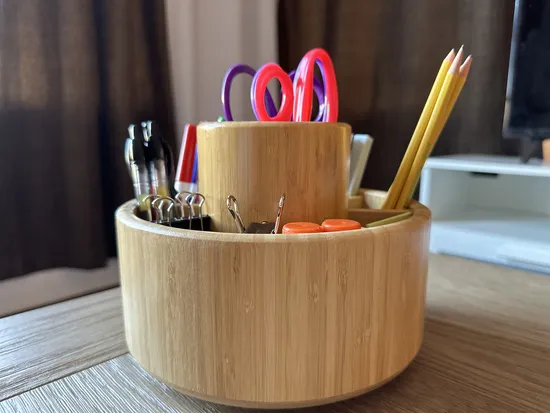 Monitor Stand, Wooden Computer Monitor Stand, Wooden Storage Organizer for Laptop, Computer, iMac, Laptop, Desk with Tablet (White)